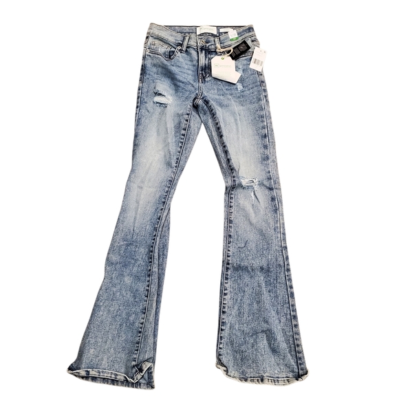 Denim - Women's Blue Flared Jeans
